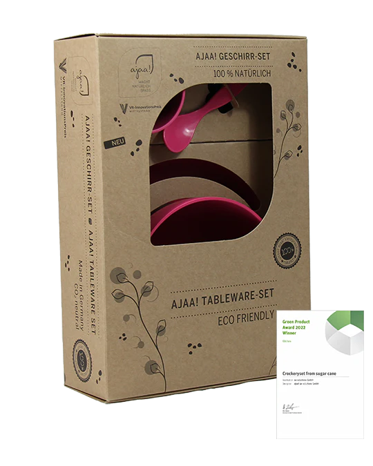 ajaa-Geschirr-Set-4-teilig-pink-lofindo-marktplatz-regional-kaufen.-co2-neutral